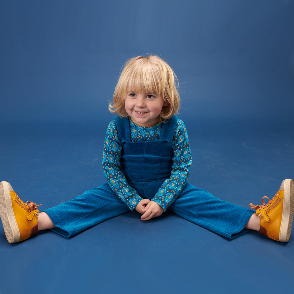 Lily Balou Nicki Trägeranzug JULIAN Jumpsuit Moroccan Blue