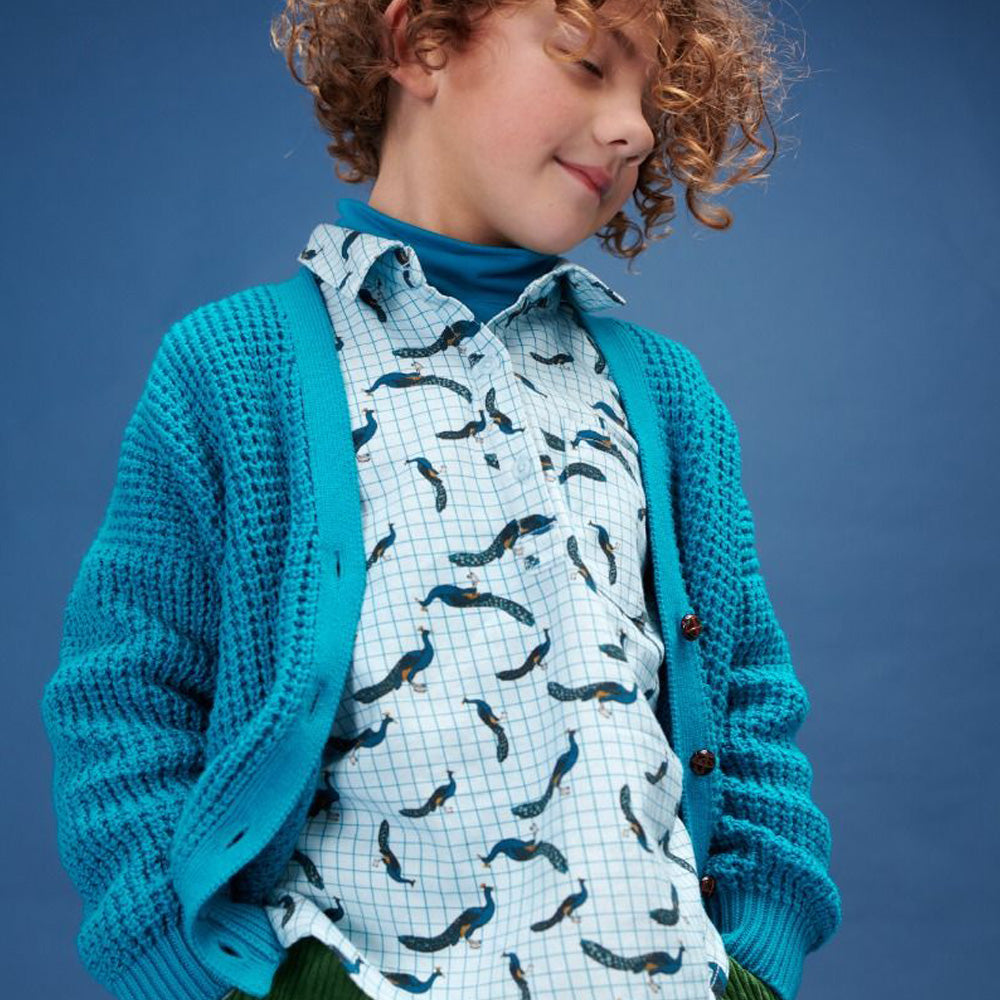 Lily Balou Strickjacke NADIA Cardigan Enamel Blue