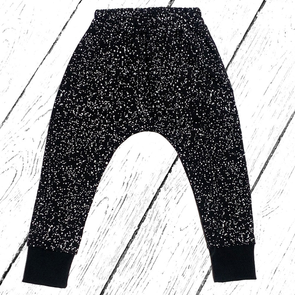 MOI KIDZ Hose Baggy Pants Black Dots