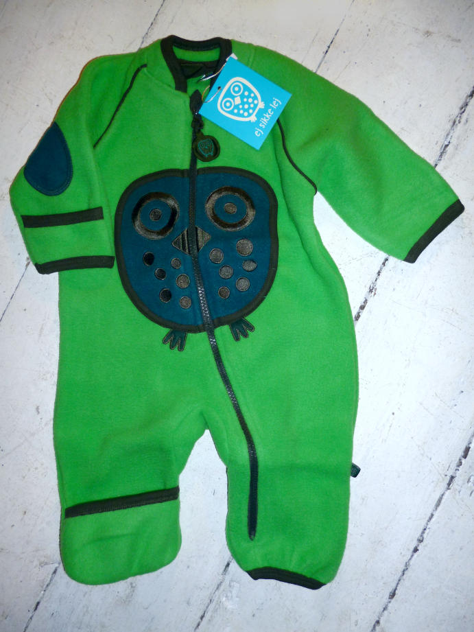 Ej Sikke Lej Fleeceoverall Eule