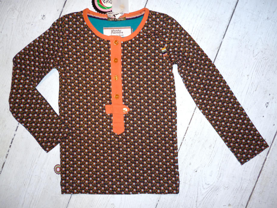 4FunkyFlavours Shirt Bloemen