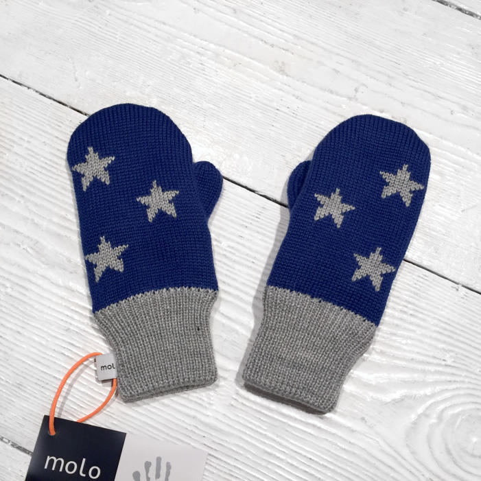 Molo Handschuhe Snowfall Estate Blue