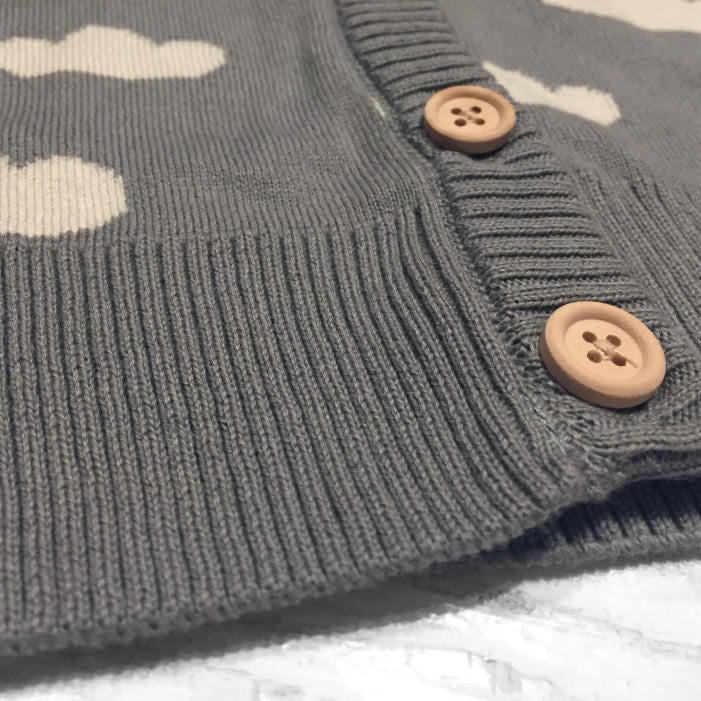 Smafolk Strickjacke knit Cloud