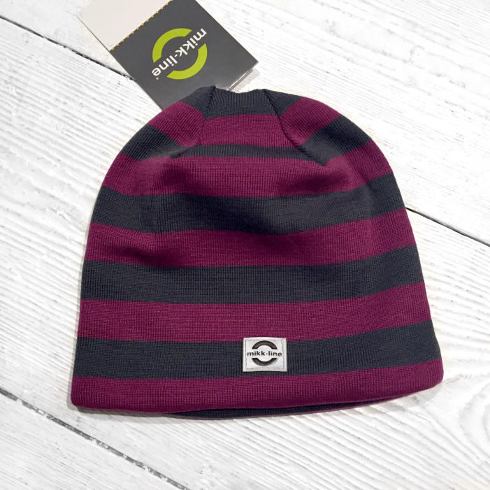 Mikk-Line Wool Beanie Stripes