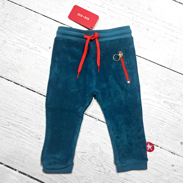 Kik-Kid Trousers terry blue