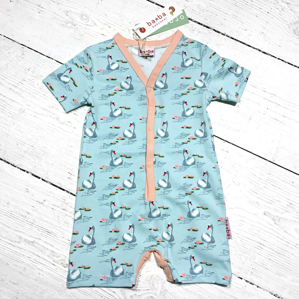 Baba Summersuit Swans