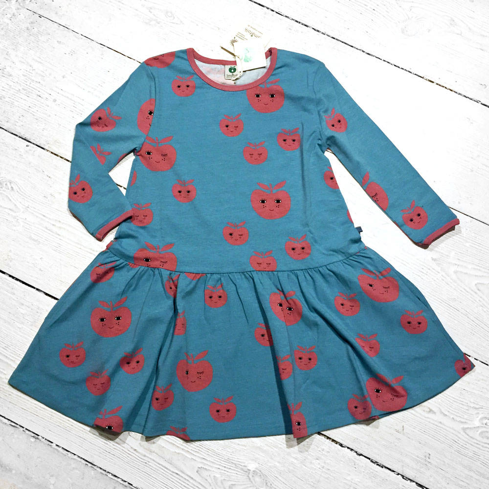 Smafolk Kleid Apfel Face
