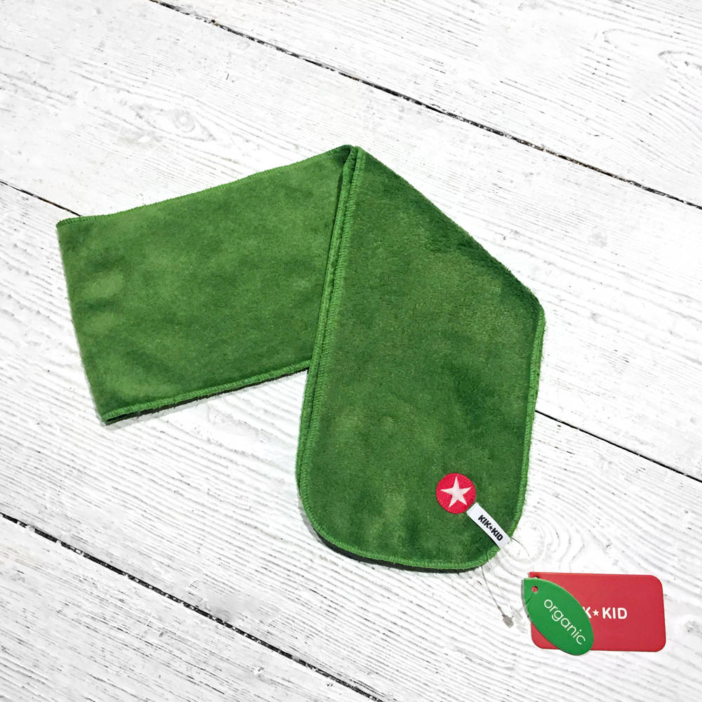 Kik-Kid Flauschfleece Schal green