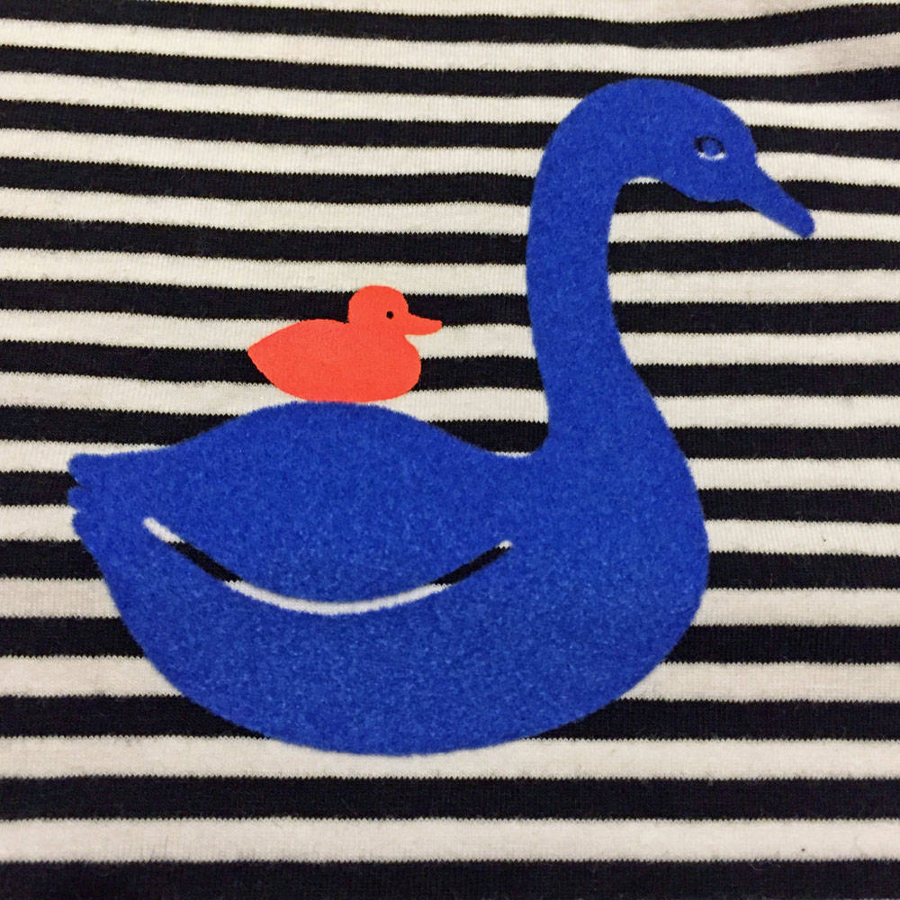 Tapete Shirt Swan