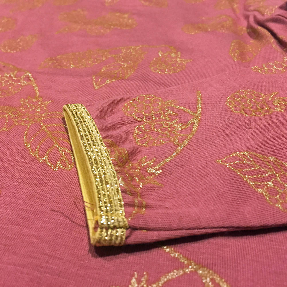 Smafolk Glitzer Shirt with Raspberries