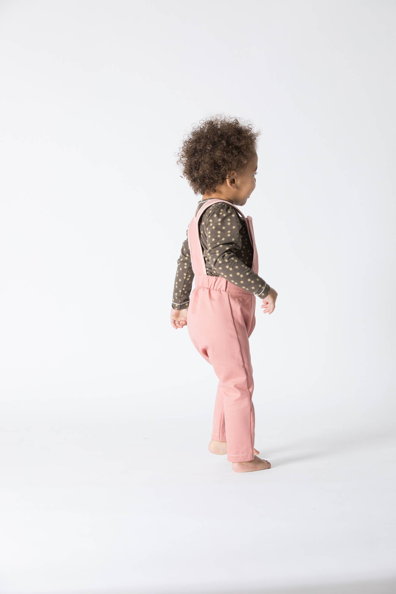 Albababy Kim Crawlers Old Rose