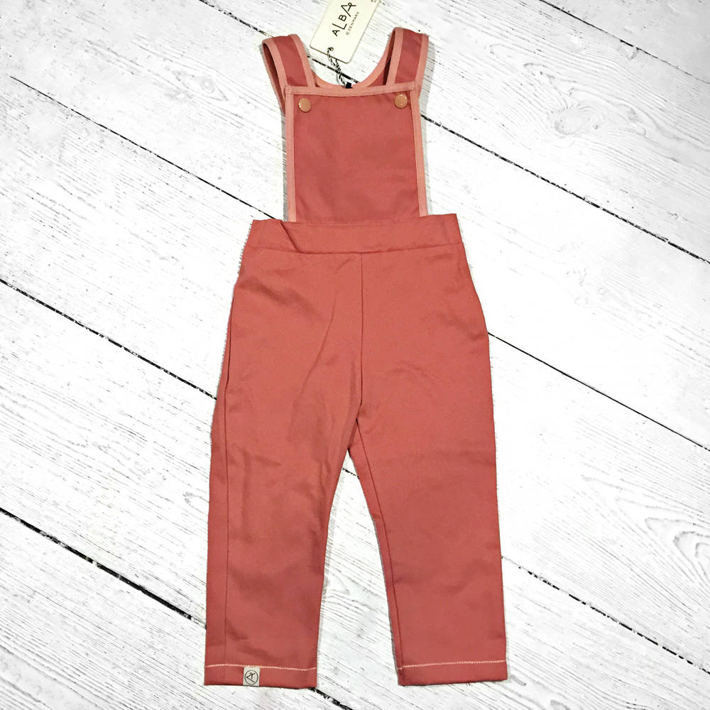 Albababy Kim Crawlers Old Rose