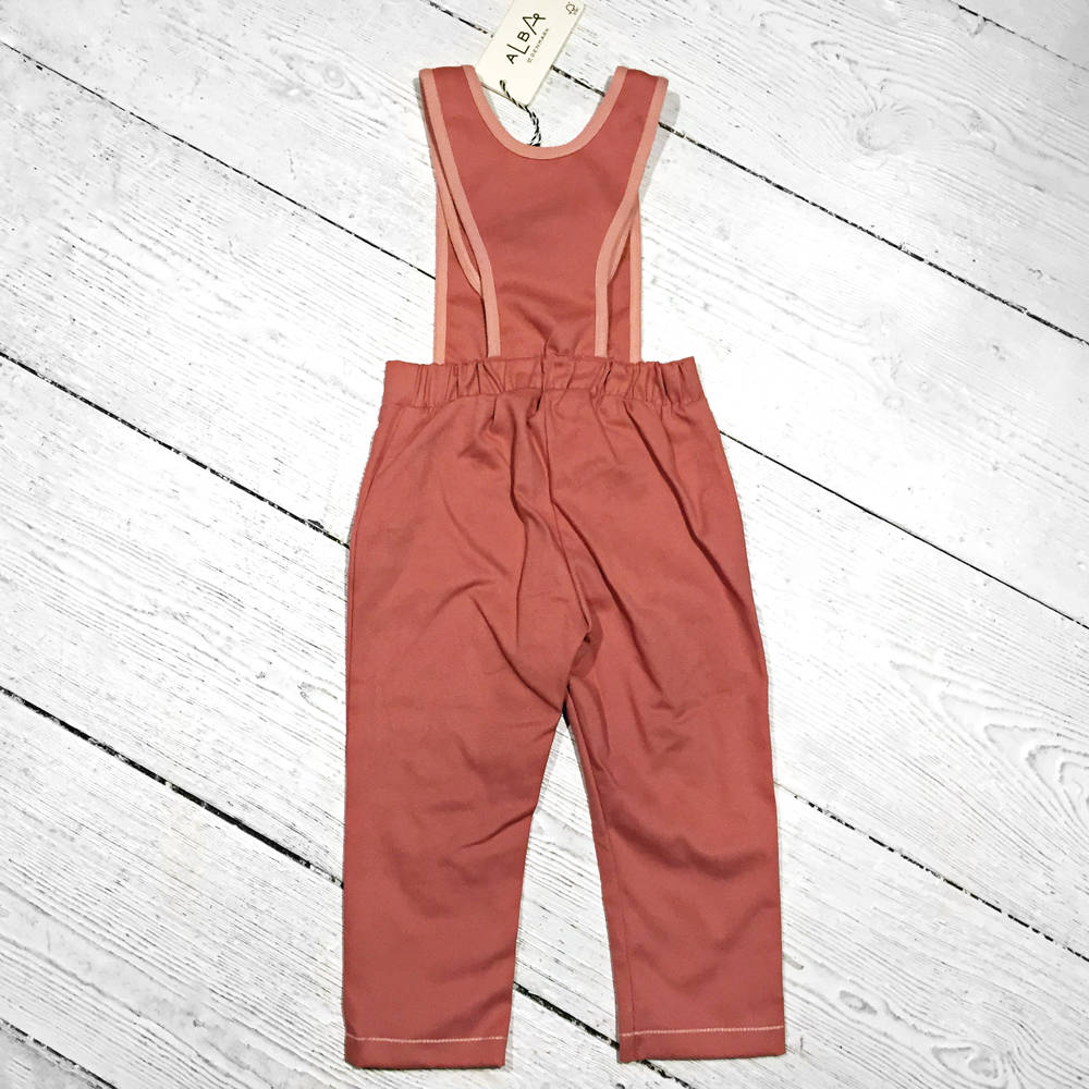 Albababy Kim Crawlers Old Rose