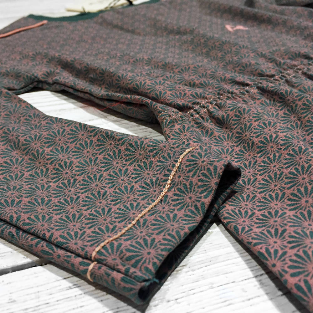 Albababy Isla Dress Silver Pine Flower