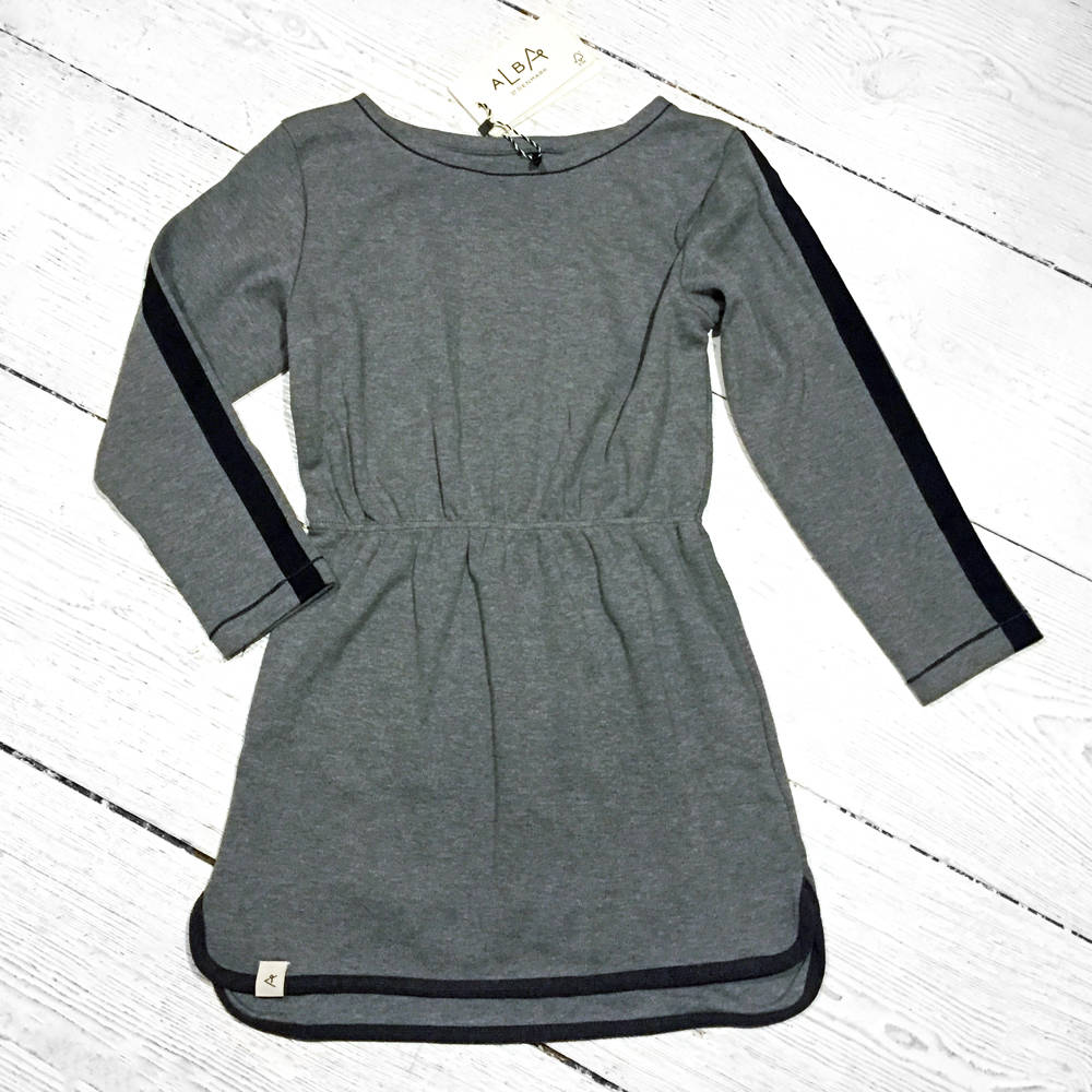 Albababy Maggie Dress Castlerock Melange