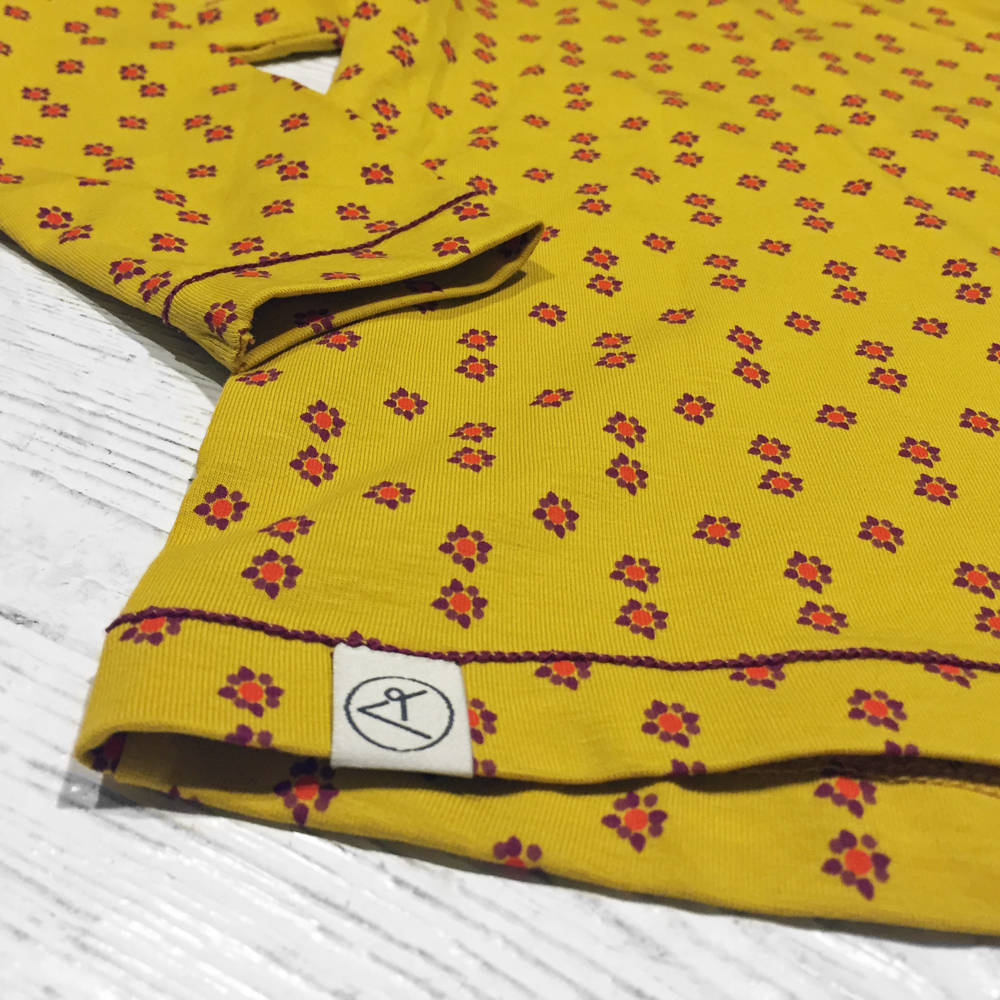 Albababy Sabrina Blouse Nugget Gold Small Flower