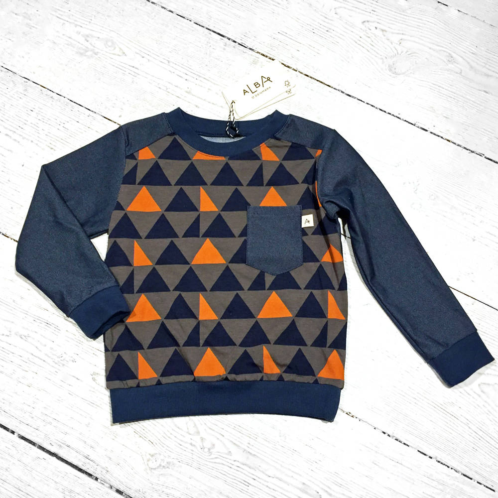 Albababy Jais Sweat Castlerock Big Triangl