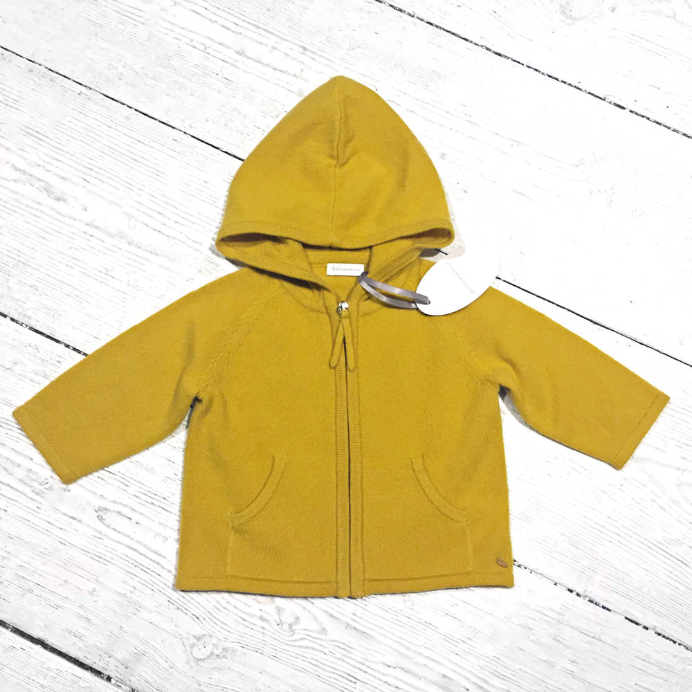 Delicatelove Kaschmir Melman Cardi Hoody yellow