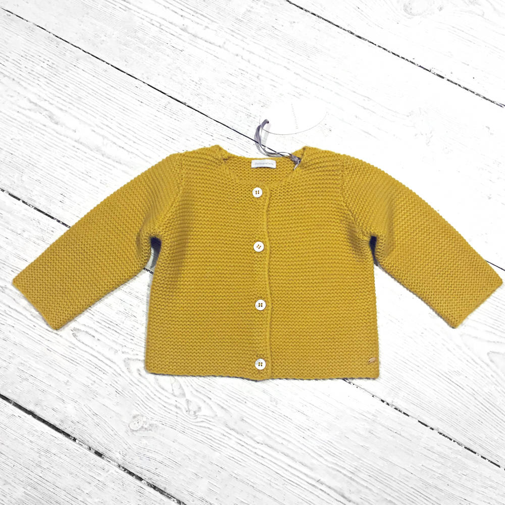 Delicatelove Kaschmir Teddy Janker yellow