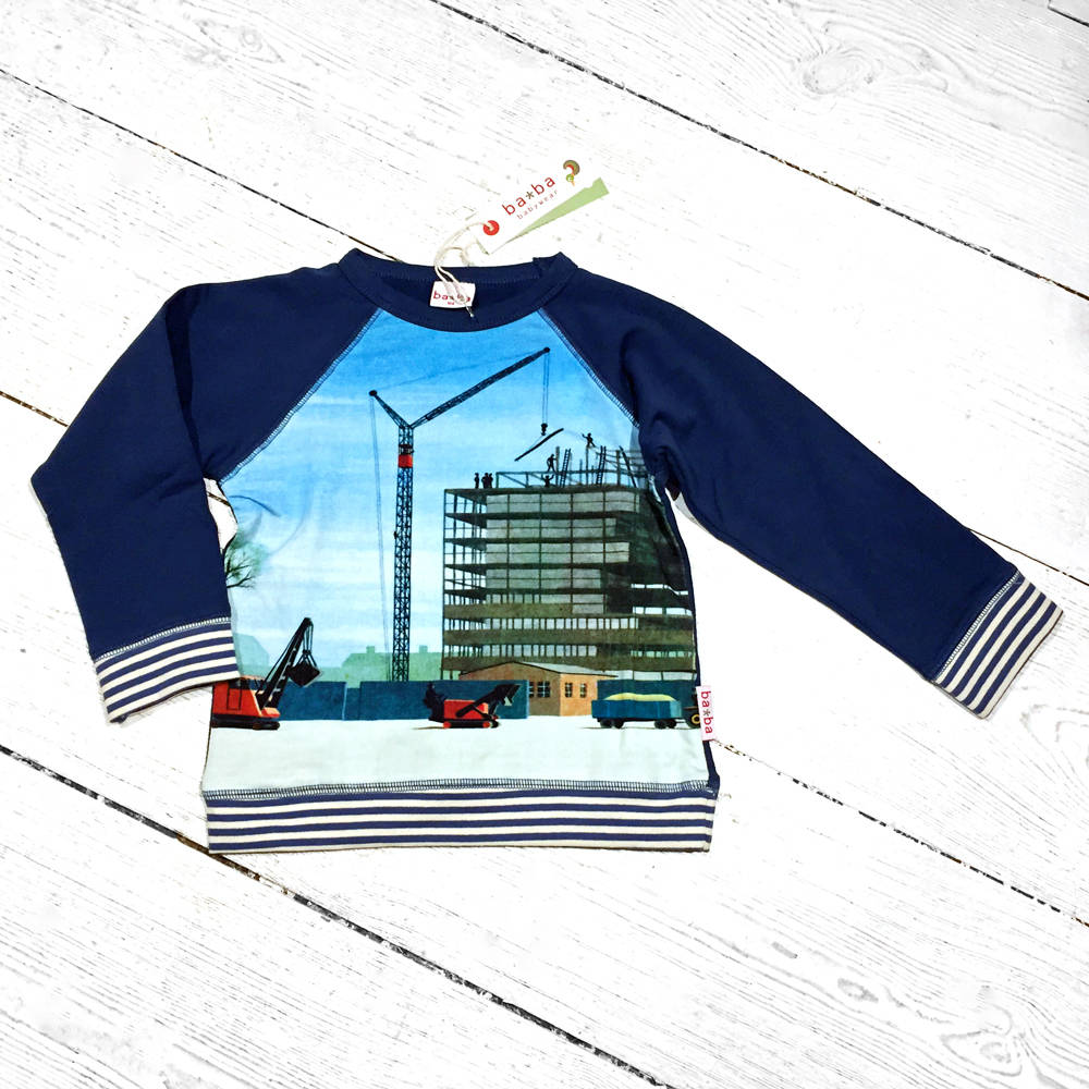 Baba Babywear Sweater Baustelle