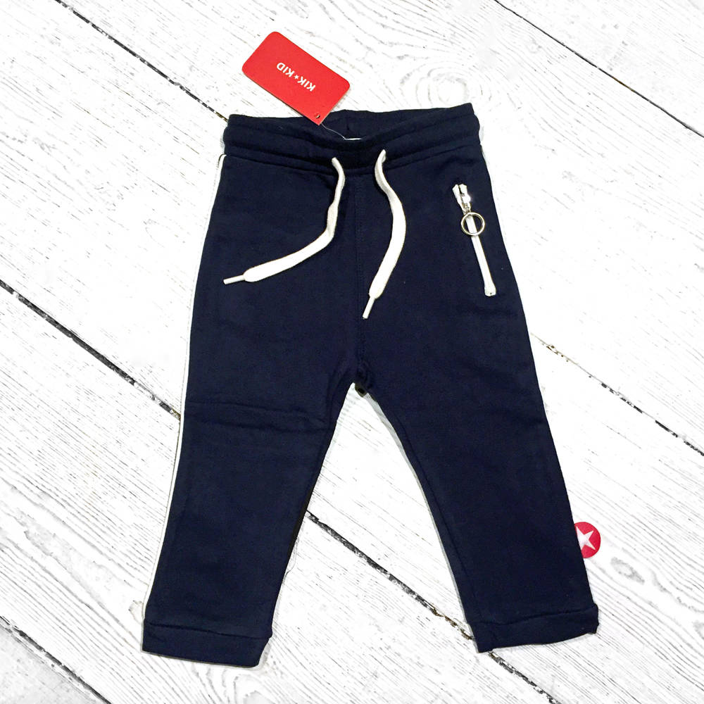 Kik-Kid Trousers French Knit dark blue