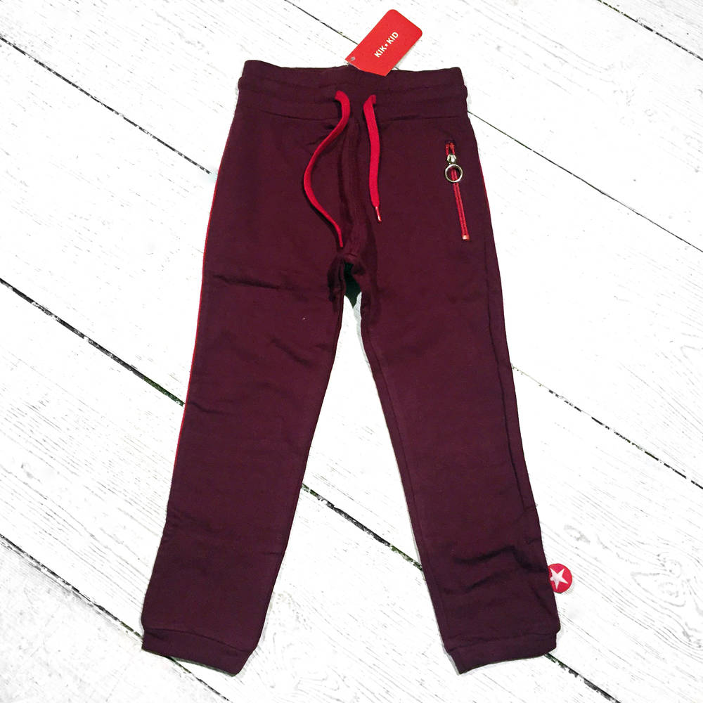 Kik-Kid Trousers French Knit purple