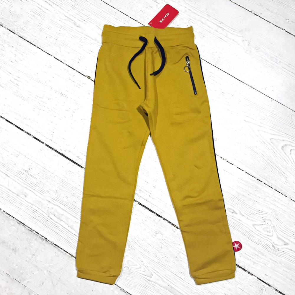 Kik-Kid Trousers French Knit yellow