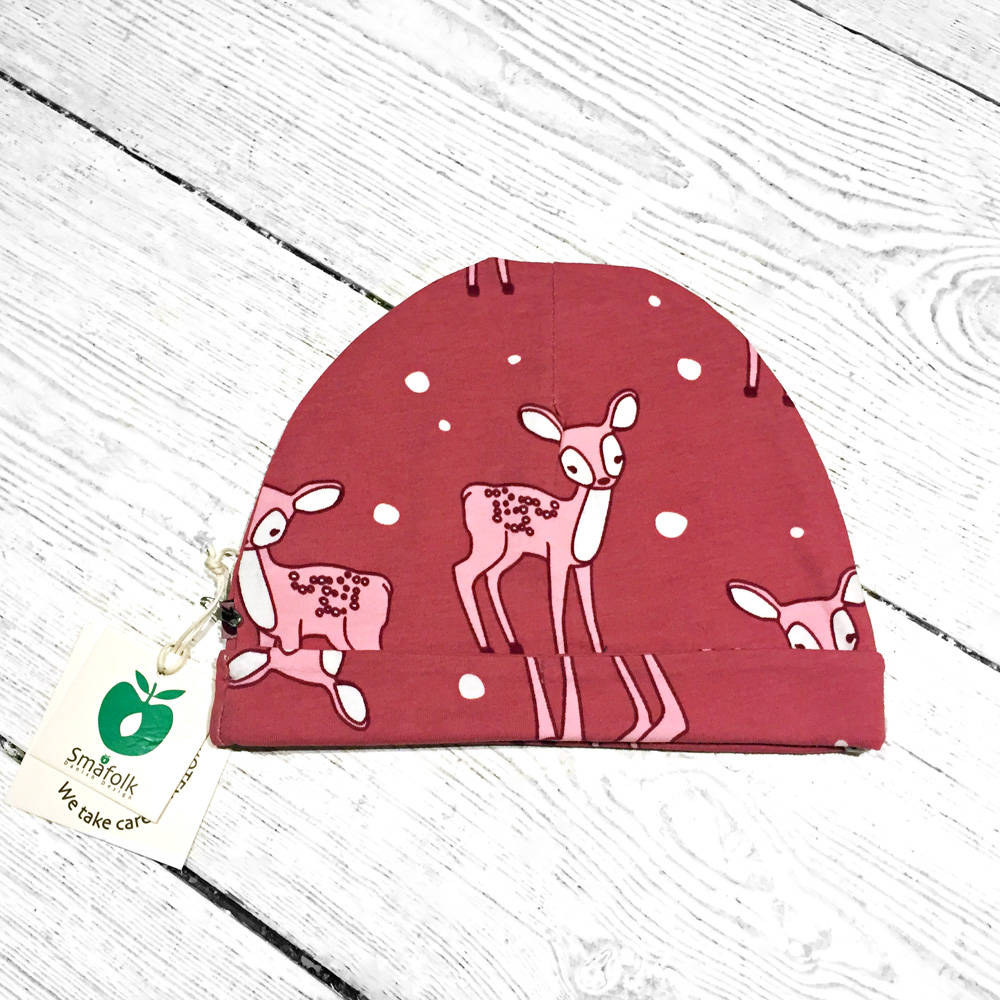 Smafolk Beanie Hood with Babydeer