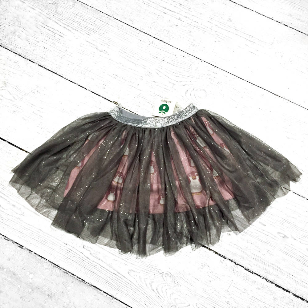 Smafolk Tulle Skirt with Babypenguin