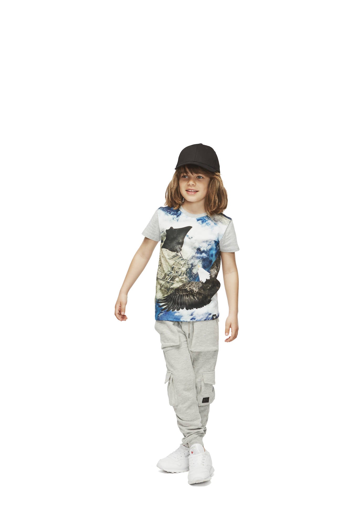 Molo T-Shirt Raven Flying