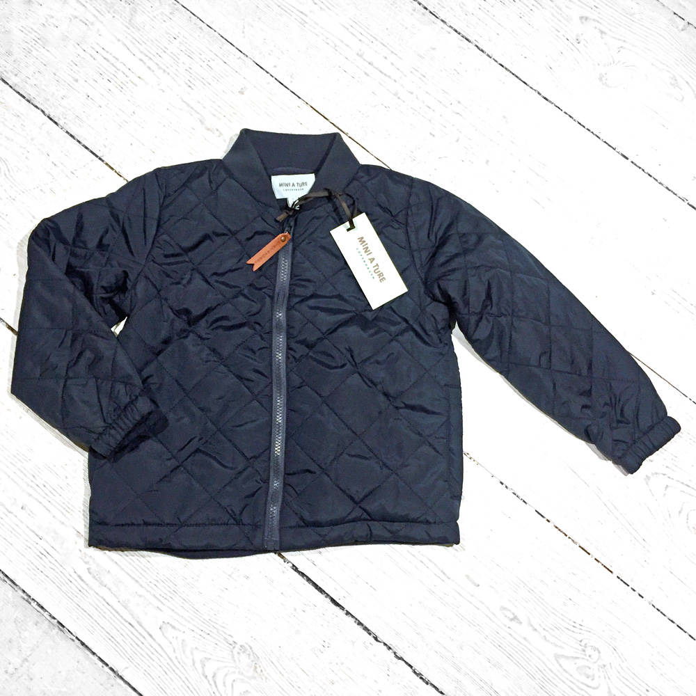 Mini A ture Steppjacke Benjamin Jacket Ombre Blue