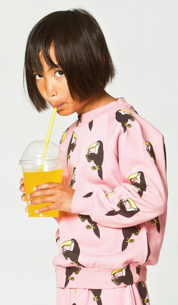 Smafolk Sweatshirt with Toucan