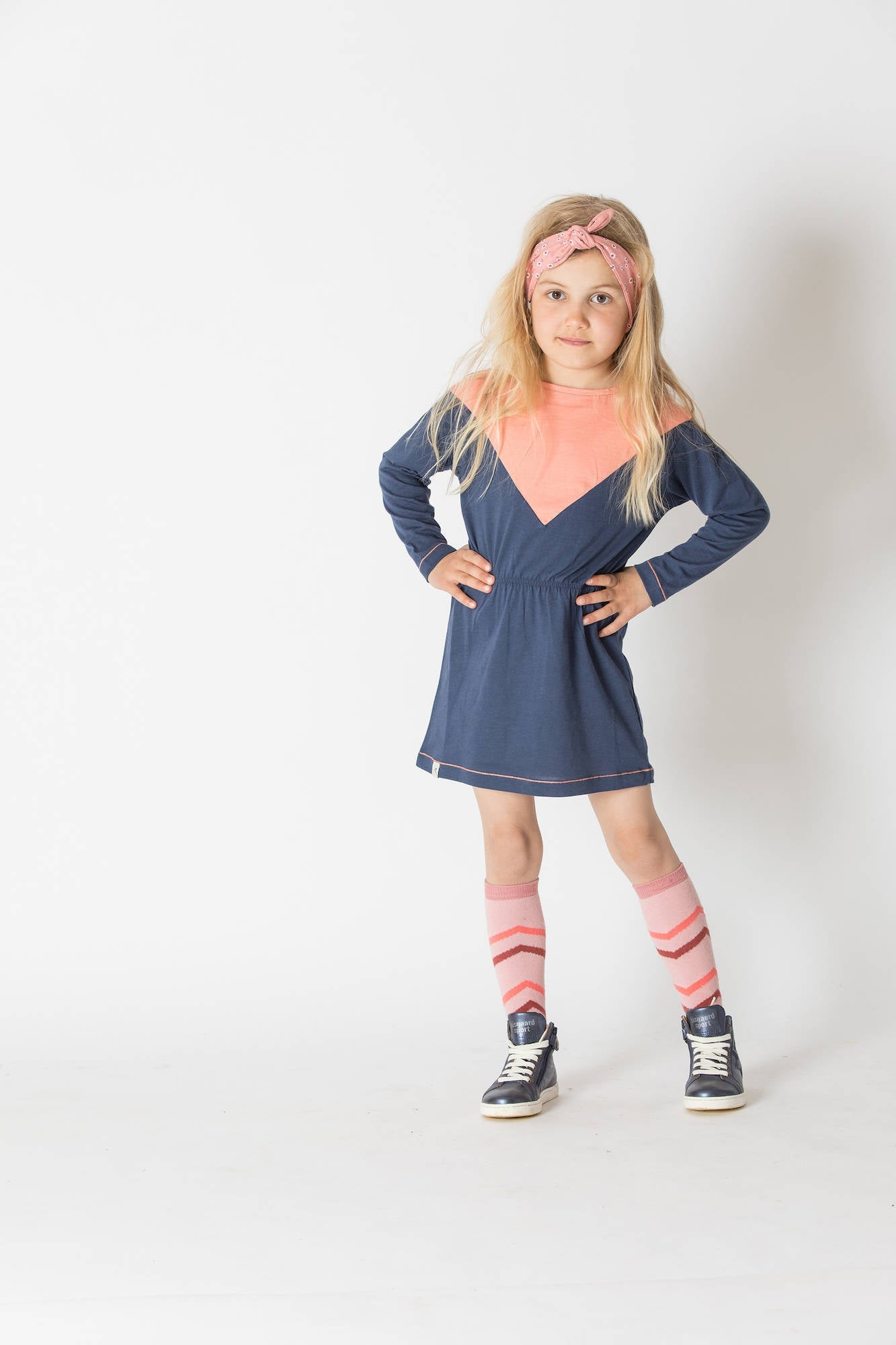 Albababy Ronja Dress Mood Indigo
