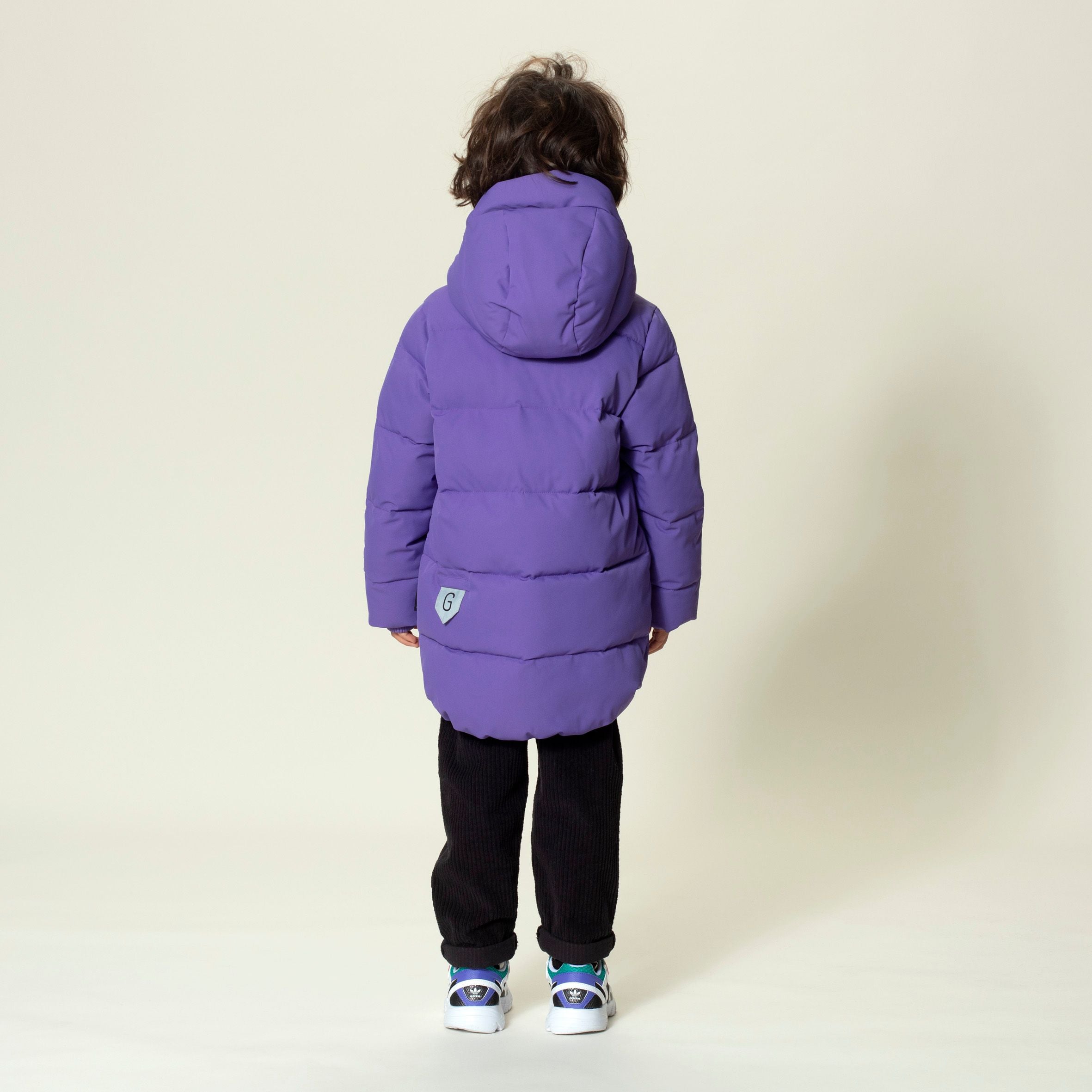 Gosoaky Winter Puffer Jacke TIGER EYE Passion Purple