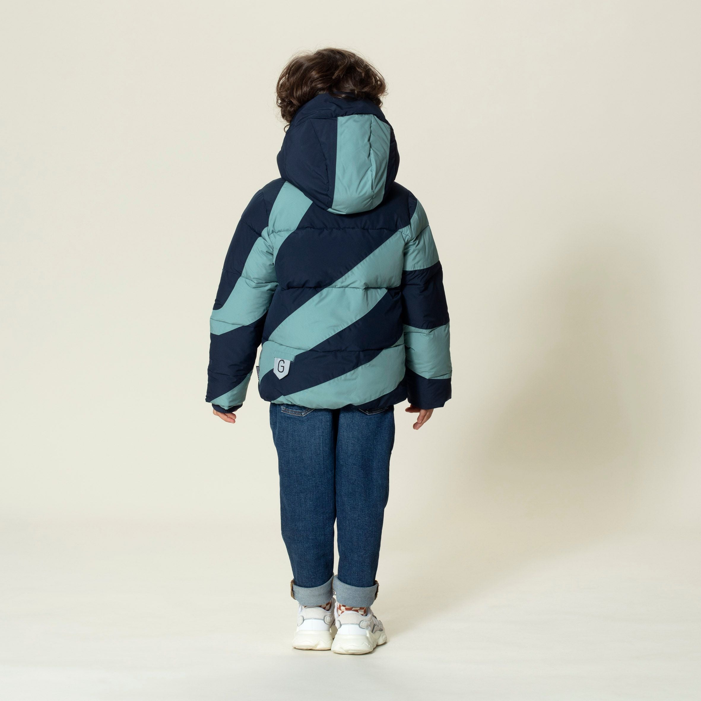 Gosoaky Winter Puffer Jacke DRAGONS DEN True Blue