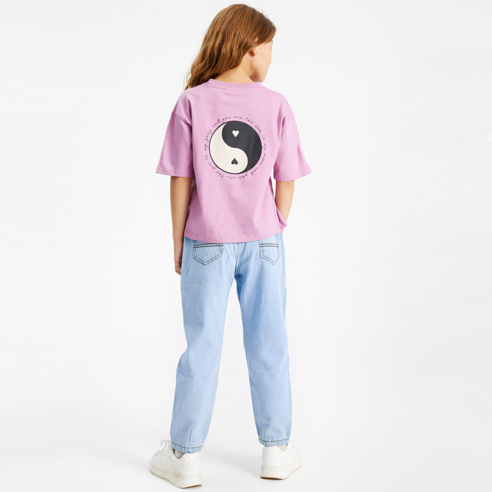 THE NEW TNLara Carrot Jeans Light Blue Denim