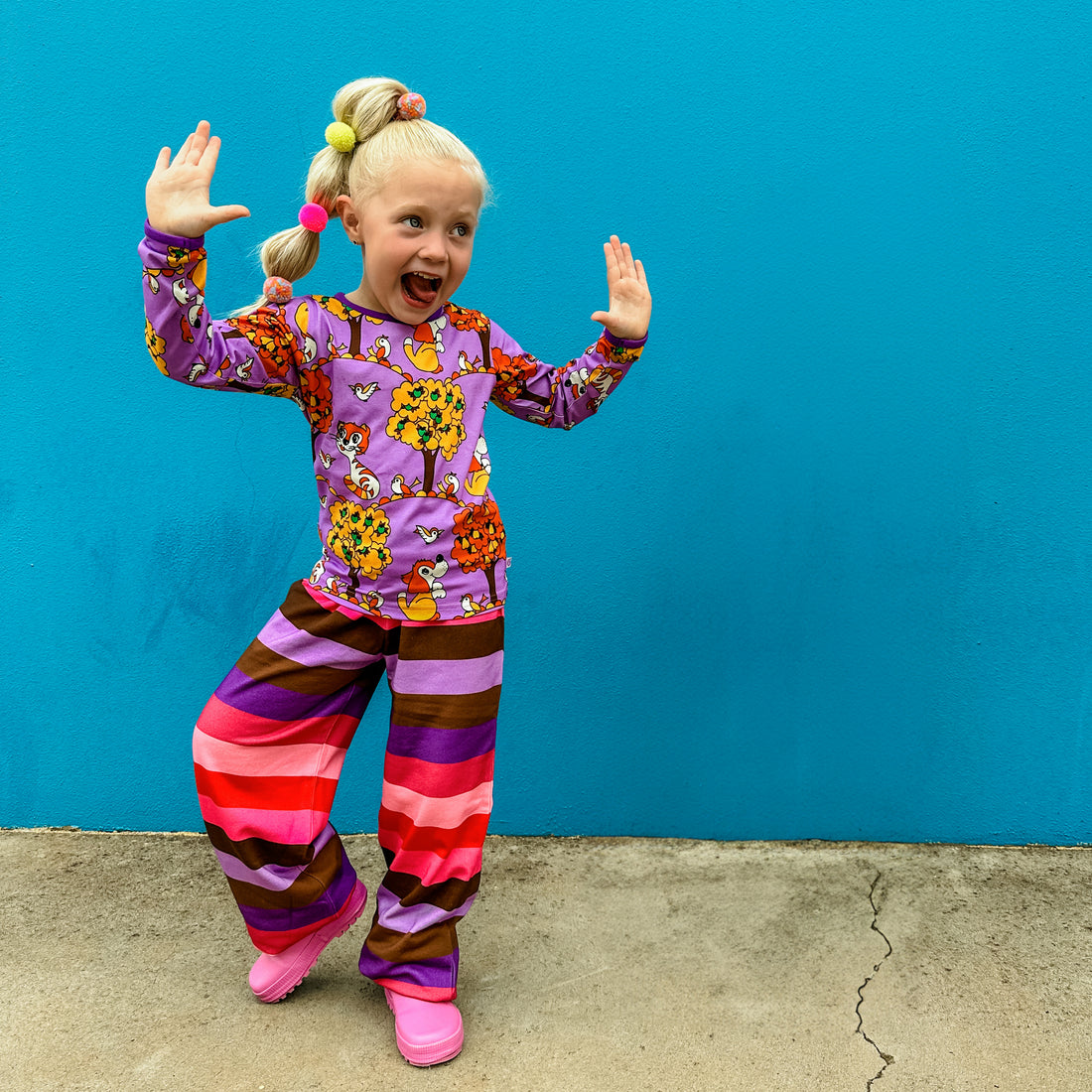 Smafolk Sweatshirt Hose Stripes