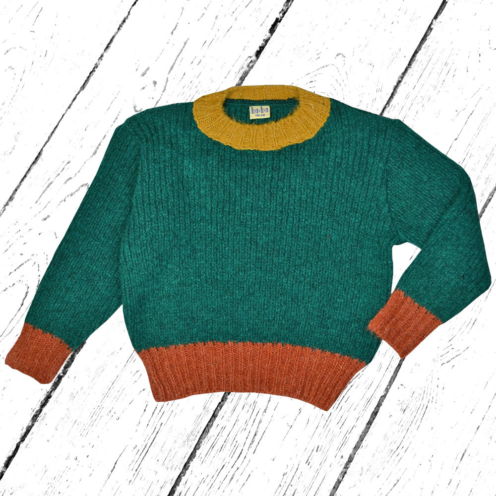 Baba Kidswear Strick Pullover Green