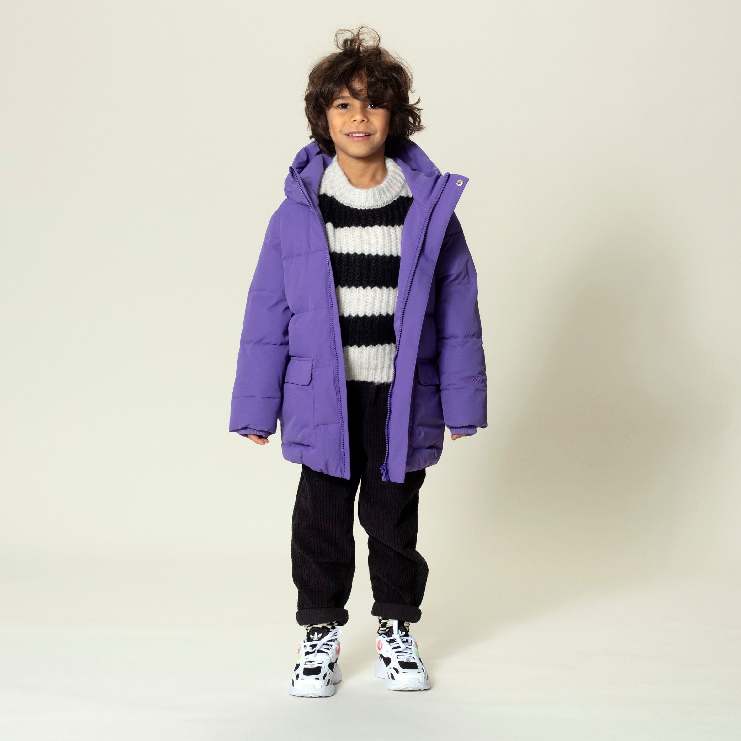 Gosoaky Winter Puffer Jacke TIGER EYE Passion Purple