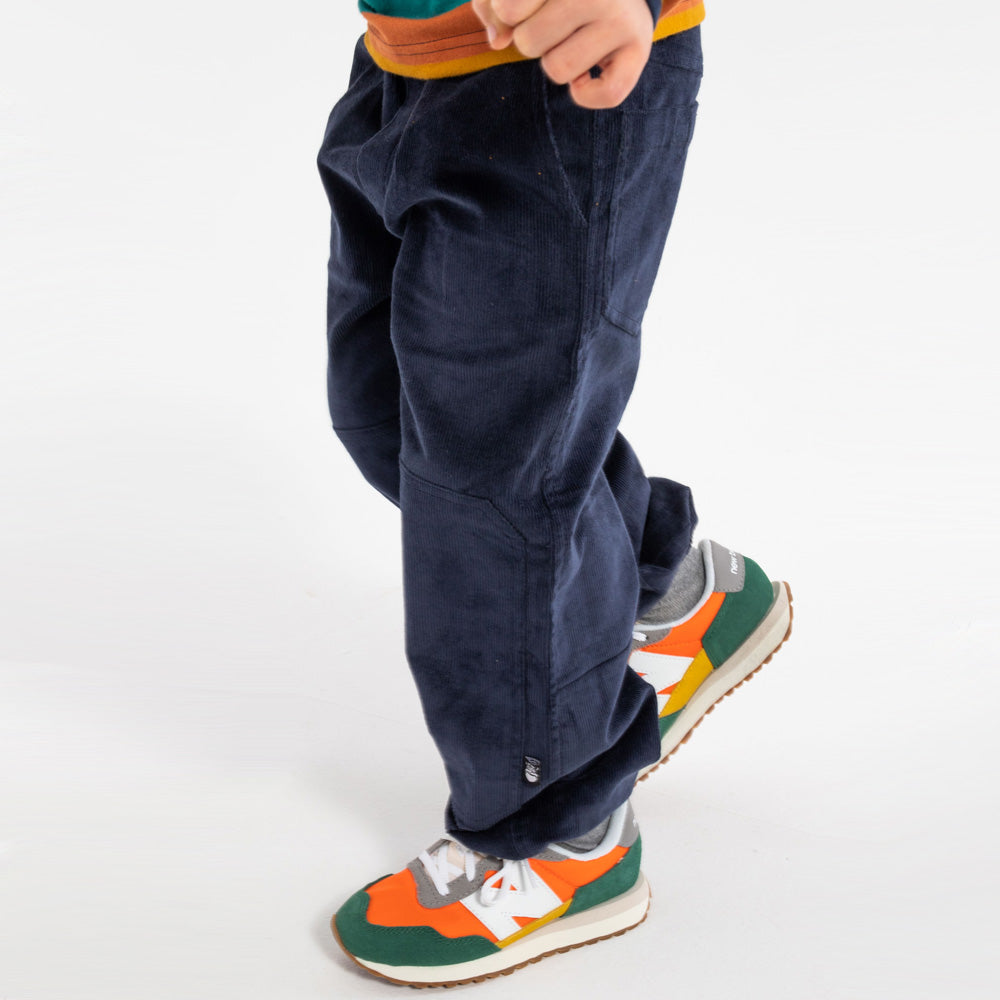 Danefae Hose Danekathold Cord Pants Marine Navy