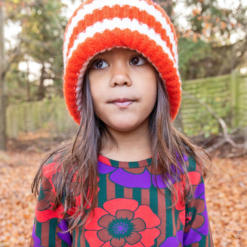 Danefae Strickmütze Softy Fuzzy Beanie Red