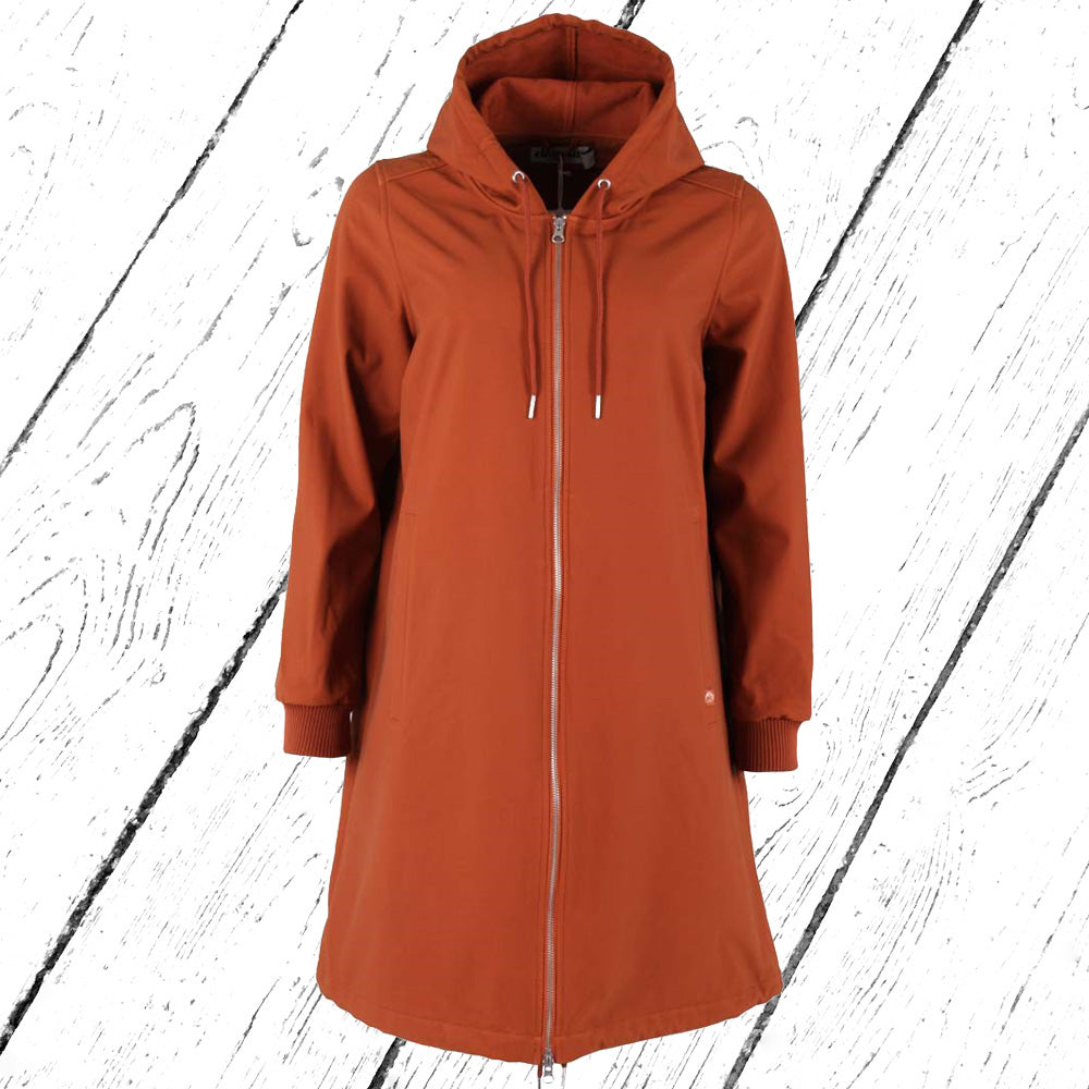 Danefae Ladys Outdoormantel Softshell Danekarla Rust