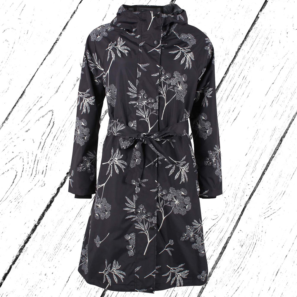 Danefae Regenmantel Danelisabeth Raincoat Black HORTENSIA