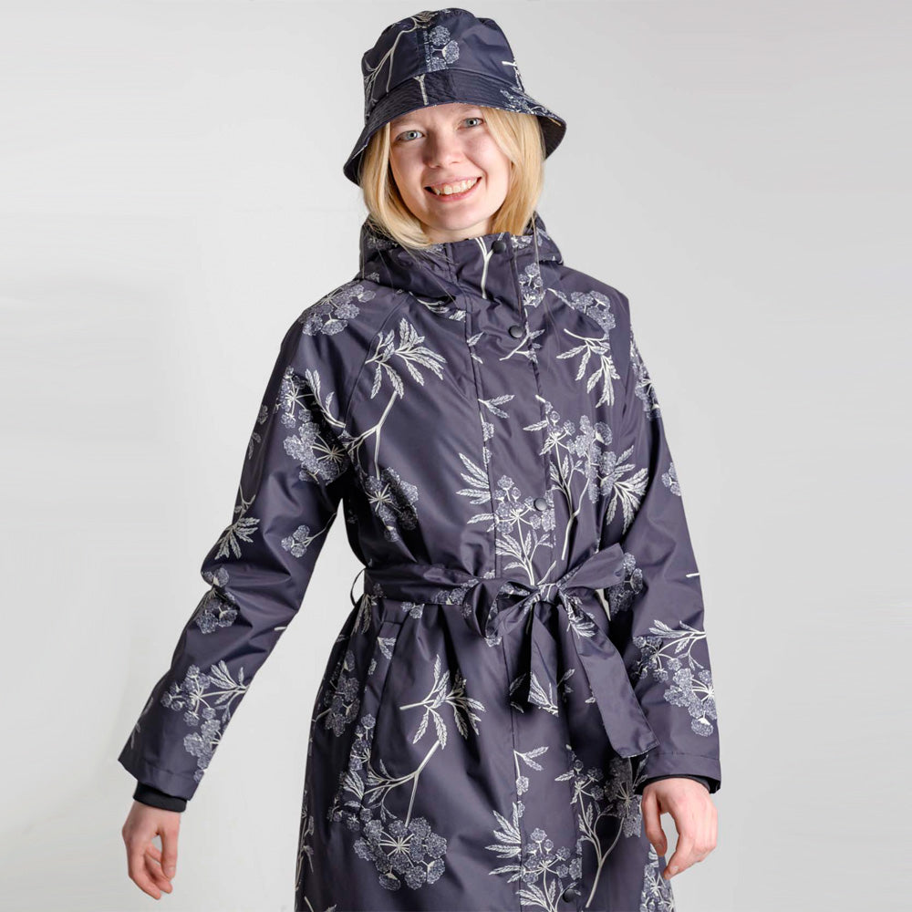 Danefae Regenmantel Danelisabeth Raincoat Black HORTENSIA