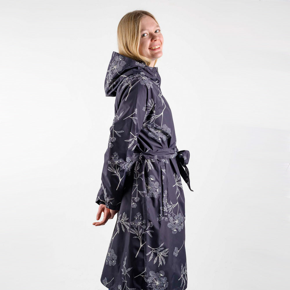 Danefae Regenmantel Danelisabeth Raincoat Black HORTENSIA