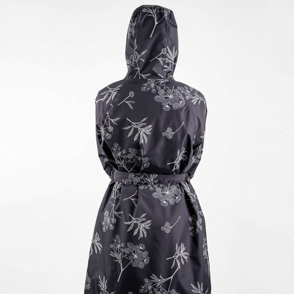 Danefae Regenmantel Danelisabeth Raincoat Black HORTENSIA