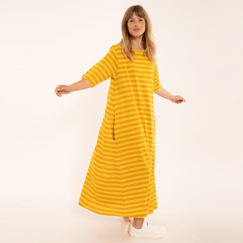 Danefae Ladys Kleid Goodnews Dress Yellow