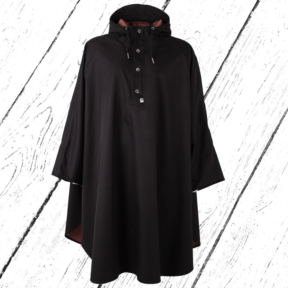 Danefae Regenponcho Danerain Poncho Black