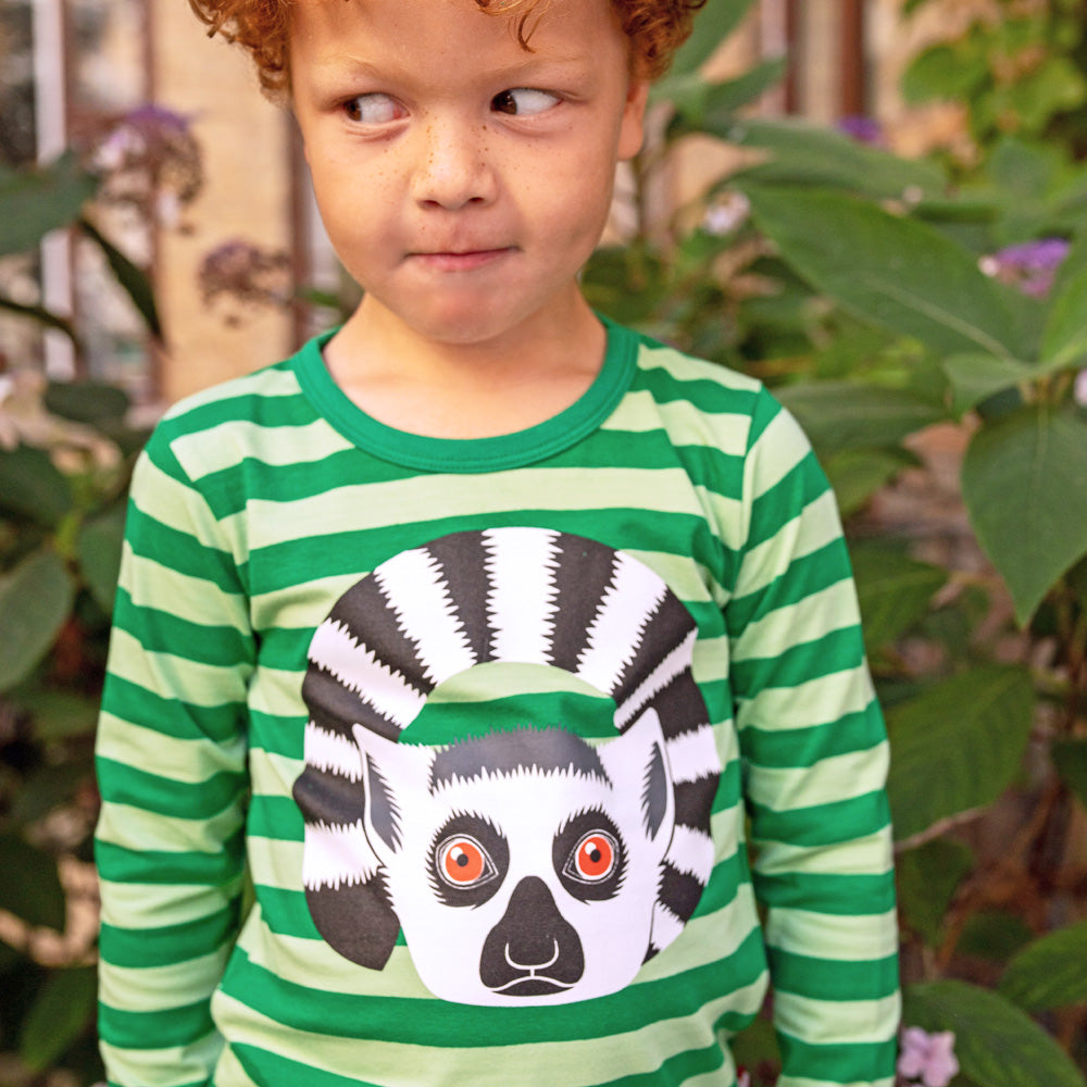 DYR Shirt DYRroar T Grass Green Dusty KATTALEMUR