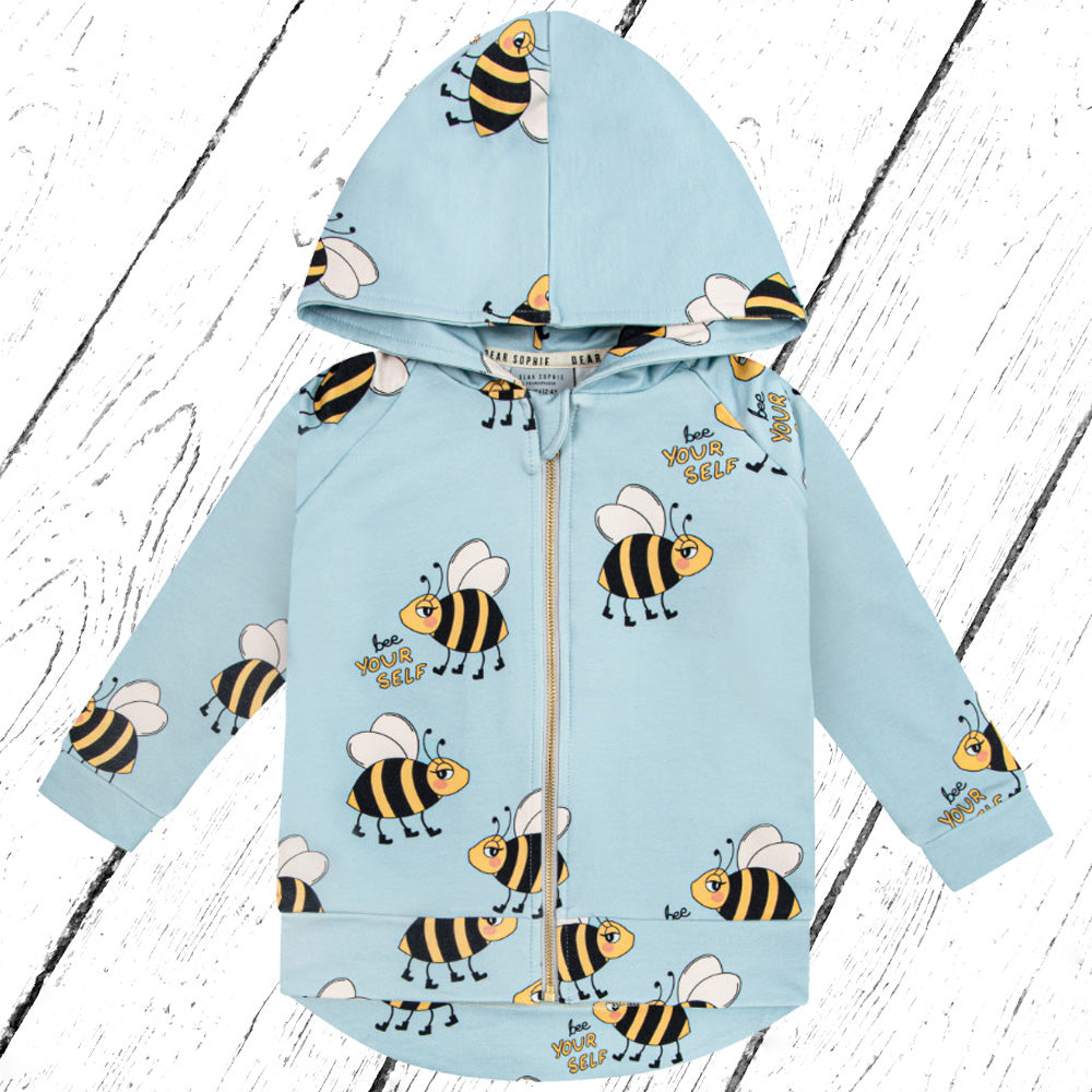 Dear Sophie Kapuzenjacke Hoodie BEE Blue